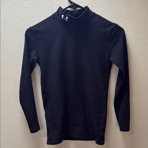 Under Armour thermal shirt.  Youth Large. black.